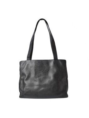 Chanel Tote A4 Caviar Leather Black